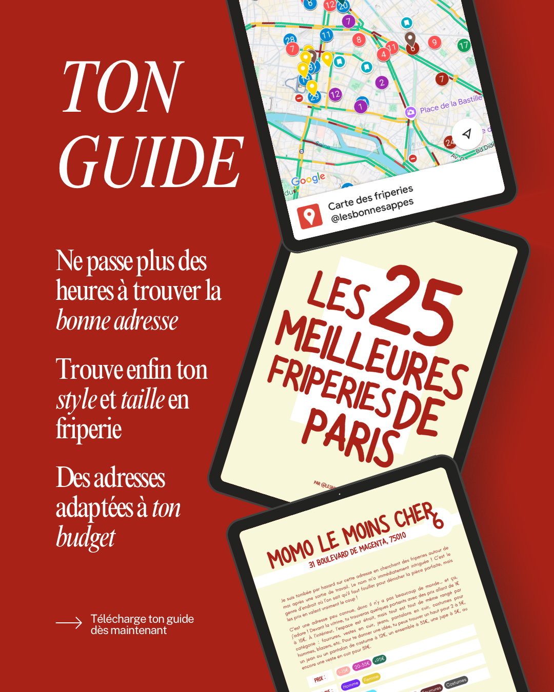 Guide : « les 25 meilleures friperies de Paris »