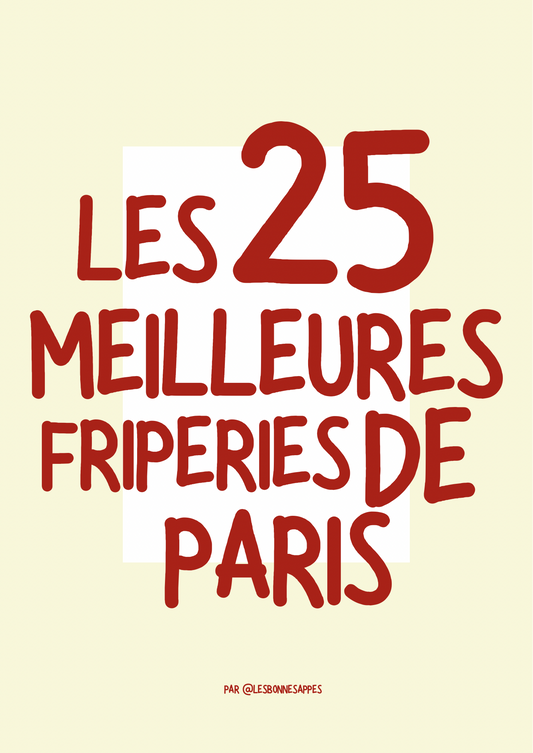 Guide : « les 25 meilleures friperies de Paris » (pré-commande)